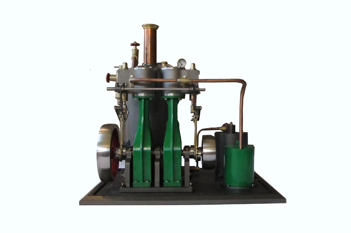 Two Cylinders Steam Engine